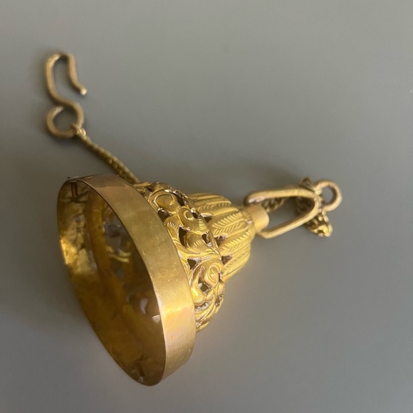 Antique Persian Repoussé Metal Lantern - Picture 6 of 12